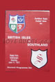 Southland v British Lions 1977 rugby  Programme